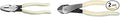 Klein Tools D20009NEGLW Side Cutter Linemans Pliers (9-Inch) and D248-8-GLW Diagonal Cutting Pliers (8-Inch) Bundle