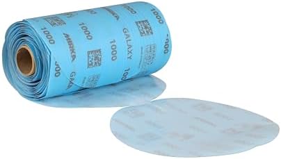 Mirka Galaxy Sandpaper PSA Linkroll 6 inch Grit 1000 100 Discs