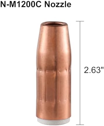 MIG Welding Nozzle N-M1200C for Miller MDX-250 5-PK