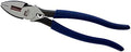 IDEAL Electrical 30-430 Standard Side-Cutting Pliers - 9.5 in., Linesman Pliers with New England Nose, Crimping Die, Fish Tape Puller, PVC Grip Handles
