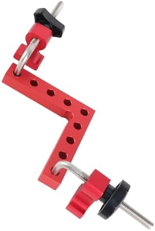 Durable 90° Placement Square Woodworking Mount for Accurate Right Angle Measurement for Boxes, Photo Frames, Aluminum Alloy (100mm)