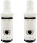 1224 1224B Faucet Cartridge Compatible with Moen Two Handle Faucets, 2 Pack