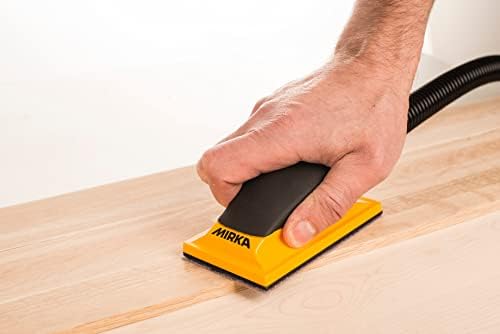 Mirka Hand Sanding Block 2.75 x 5 Grip 13H Hook and Loop