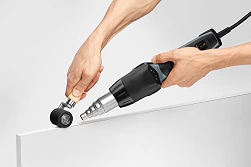 Steinel Heat Gun HG 2220 E, 1500 W Professional Hot Air Gun, 1100 °F and 12 cfm Adjustable, Fine Dust Filter, 3 m Cable