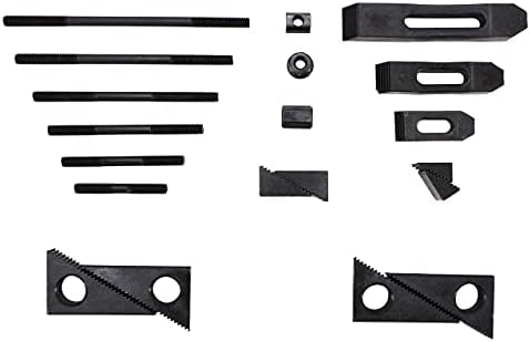 TEXALAN(R) Hold Down Clamp Clamping Set Kit Bridgeport Mill (5/8" Slot 1/2" Stud)
