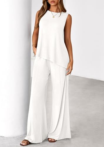 PRETTYGARDEN Women's Summer 2 Piece Matching Lounge Sets