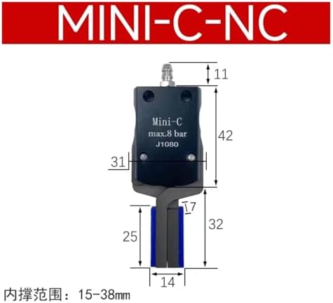 Manipulator Mini Fixture Robot Mini Fixture Accessories Pneumatic Mini, Inner Support Fixture with Magnetic Detection Device MINI-A-NC(MINI-C-NC)