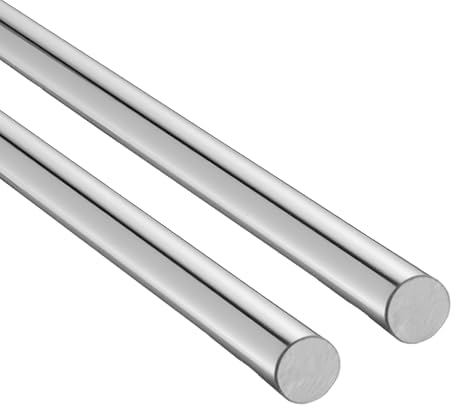 VEVOR 2PCS Linear Motion Rod, 20 mm x 1200 mm (0.79 x 47.24 in), SFC20 Carbon Steel Linear Rod Shaft, Anti Rust and High Precision, High Hardness Shaft, for Cutting Grinding Milling Drilling Machine