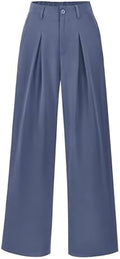 BTFBM Fall High Waisted Business Casual Palazzo Pants for Women Dressy 2026