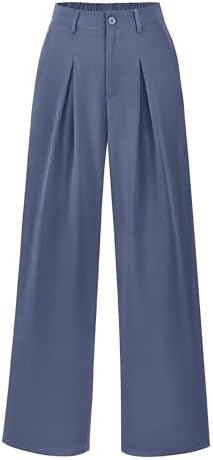 BTFBM Fall High Waisted Business Casual Palazzo Pants for Women Dressy 2026