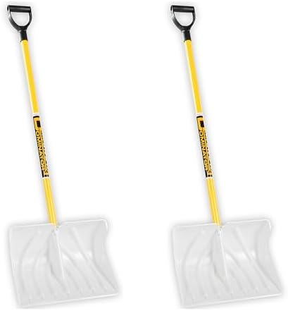 The Snow Dominator - Snow Pusher & Scoop Combo Tool 2 Pack