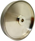 6-inch 320 grit CBN Grinding Wheel, Designed for Sharpening high-Speed Steel Tools, Lathe Tools, and Chisel Sets.Dimensions: 6" Diameter x 1" Width, 1/2" (320-grit)