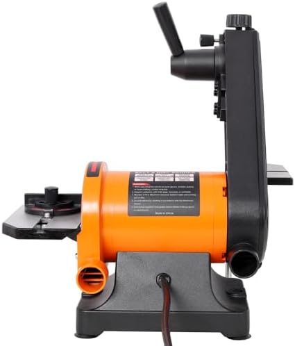 Benchtop Belt Disc Sander, 1 x 30 in Belt, 5 in Disc, Wrench Storage
