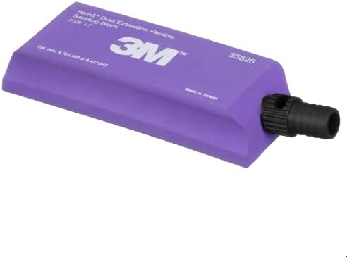 3M Hookit Dust Extraction Flexible Sanding Block 35826, 178 mm x 67 mm