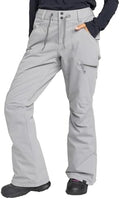 Roxy Women's Nadia Ski Pant – 10K Waterproof, Insulated, PFAS-Free, Adjustable Waist & Snow Gaiters