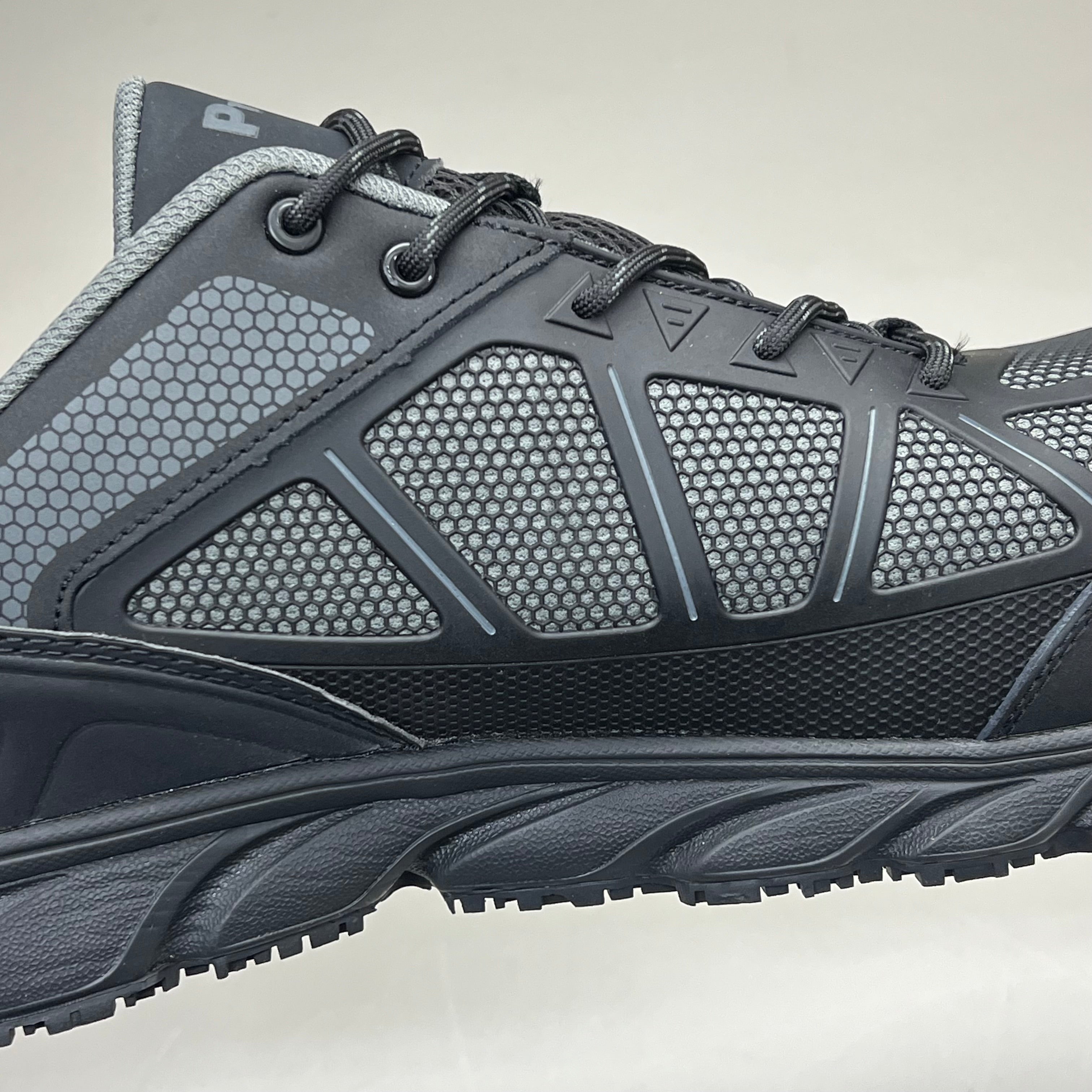 PROPET Seeley II Men's Work Boot Waterproof Men's Sz 12 W (E) Black/Grey MAU012M