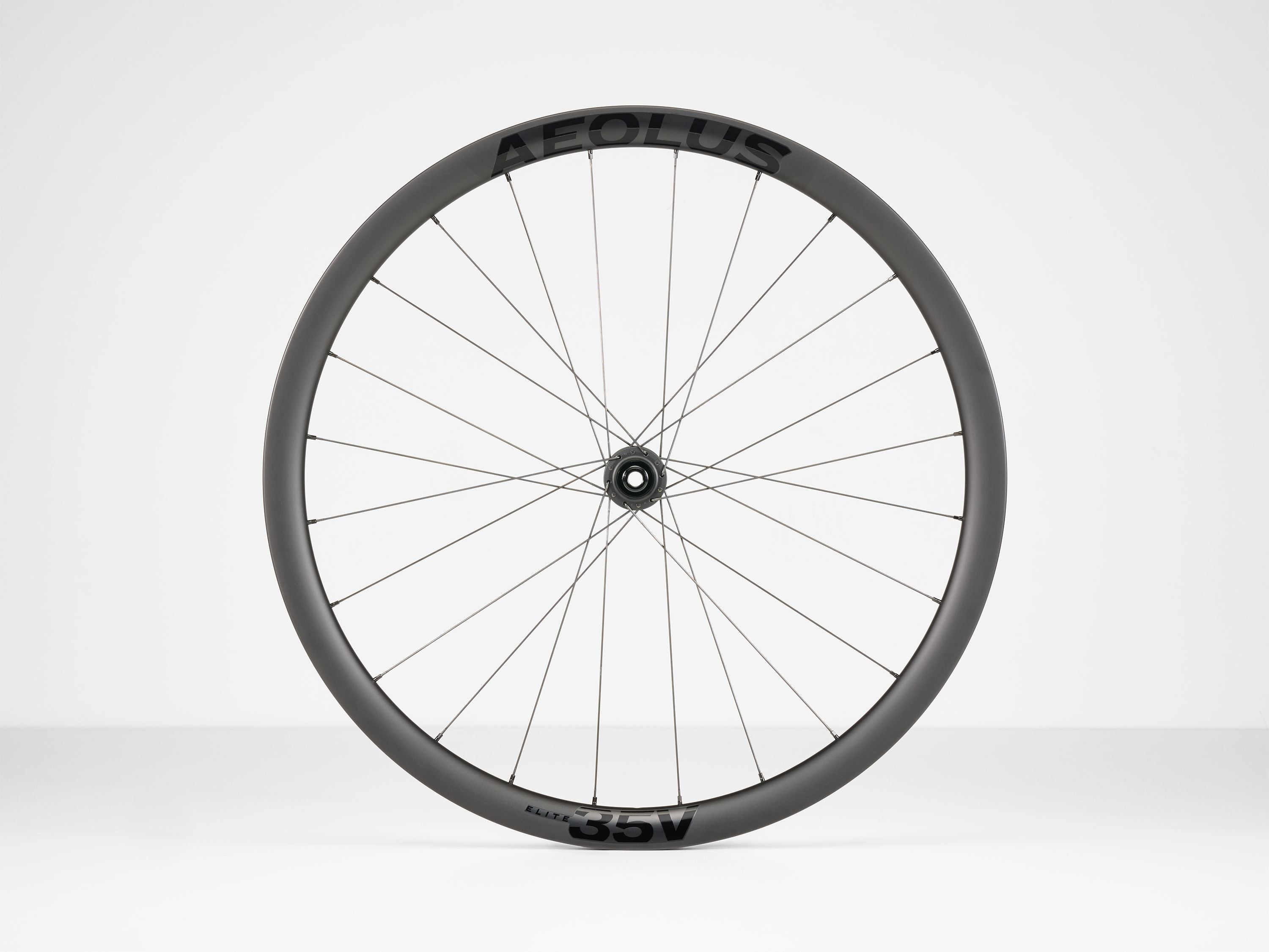 Wheel Front Bontrager Aeolus Elite 35V Disc TLR 12T Black