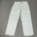 ETICA Tyler High Waist Straight Leg Ankle jeans Vintage White Size 27 EW180114A
