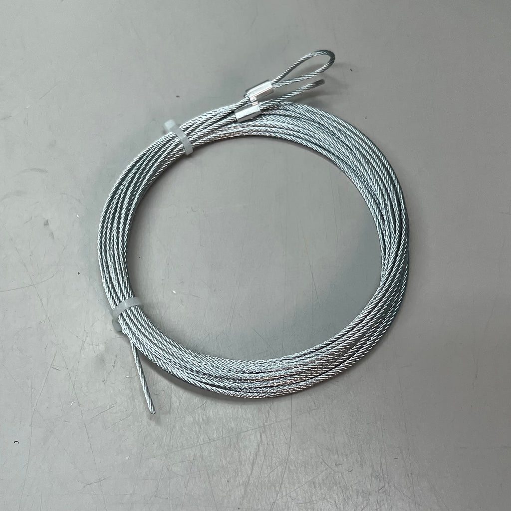 LITHINIA LIGHTING Single Aircraft Cable Gripper Y Hanger Kit 10' Chrome ZACVH