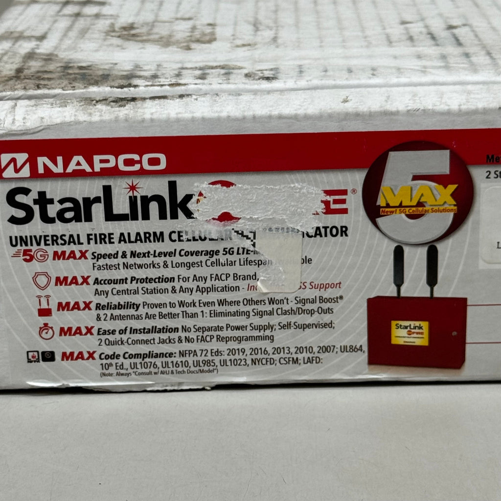 NAPCO Universal Alarm Cellular Communicator in Metal Box Verizon SLE-MAXVI-CFB