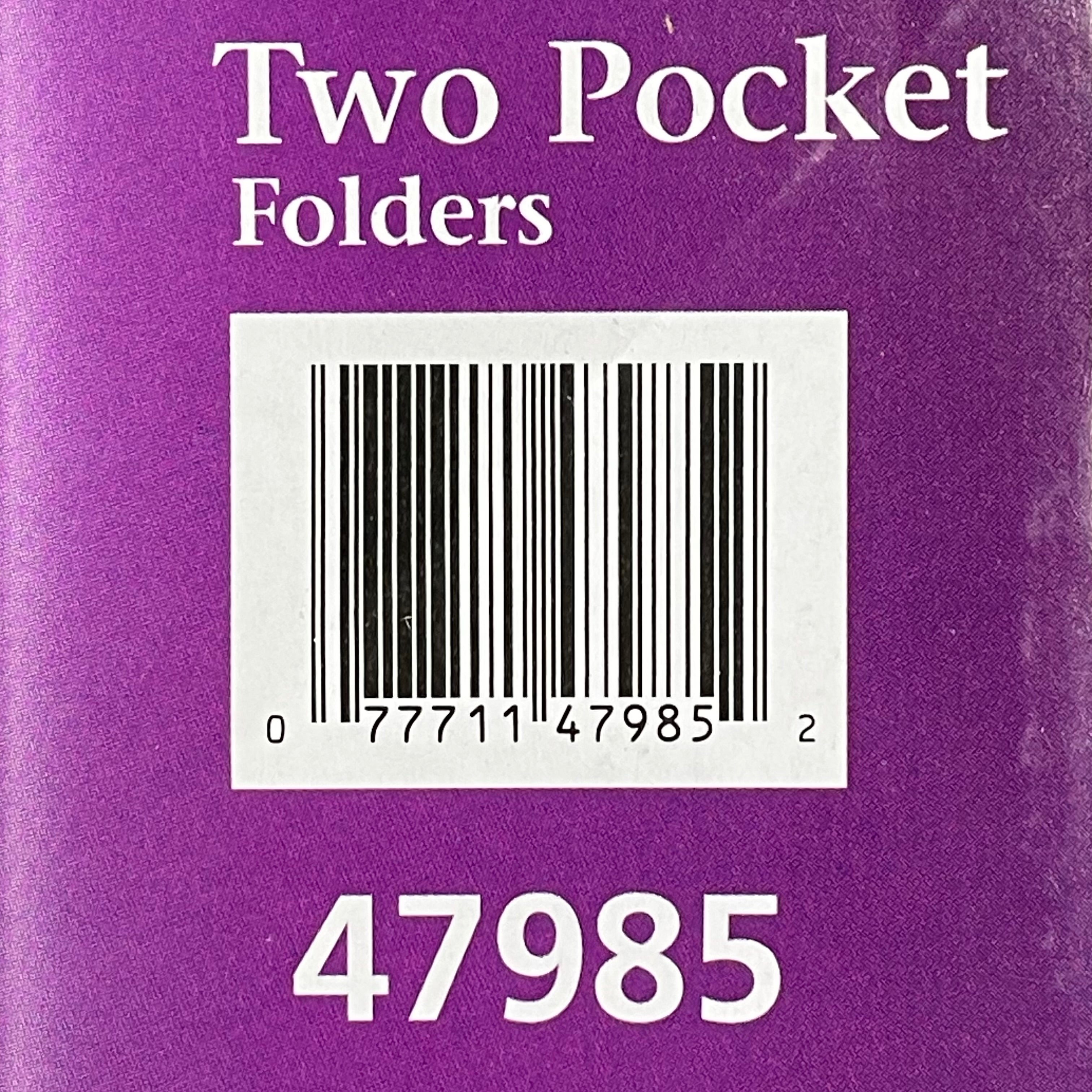 AVERY (5-PACK) Two-Pocket Folder Letter 40 Sheet Capacity Blue 25-Set 47985