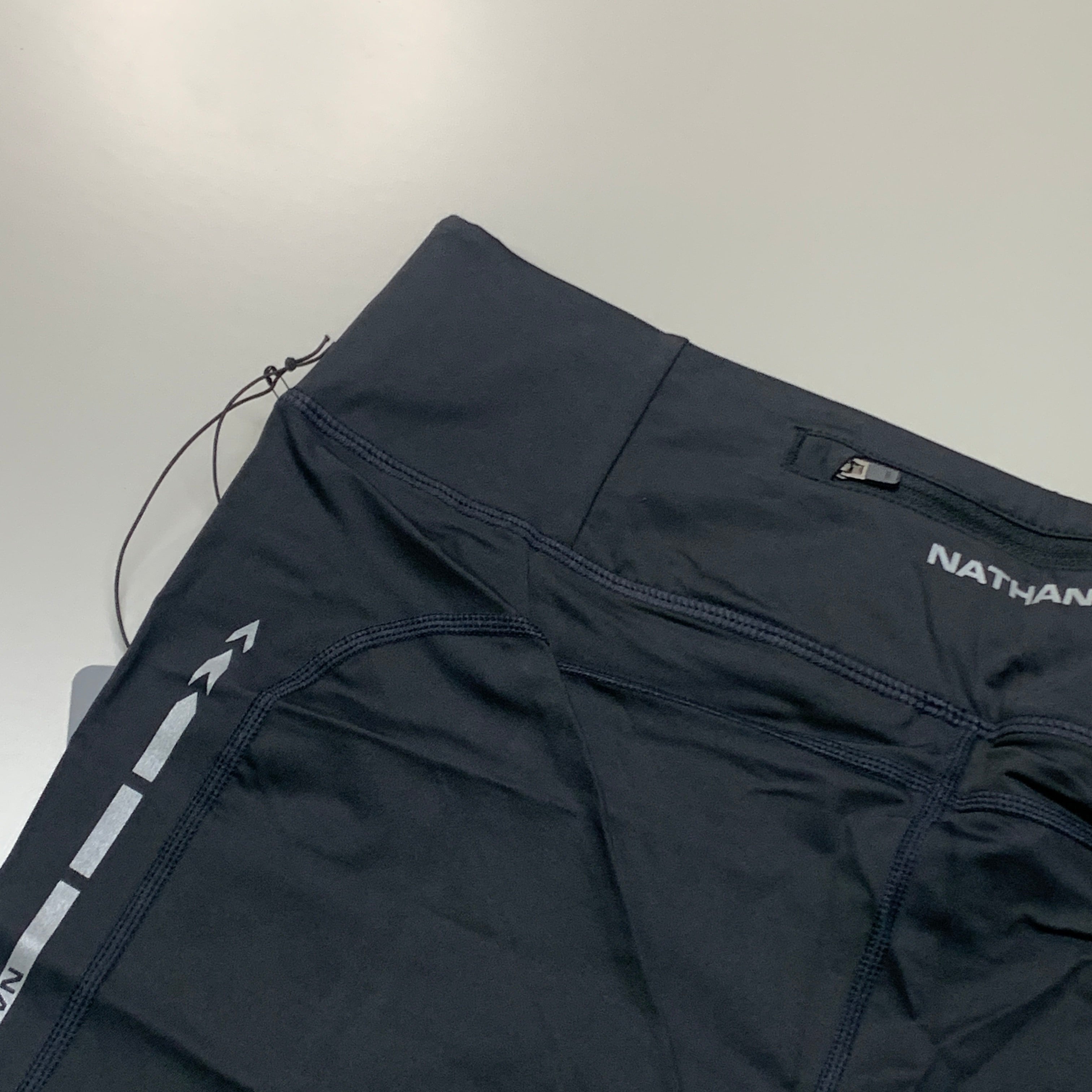 NATHAN Interval 3" Inseam Bike Short Women's Black Size XS NS51040-00001-XS