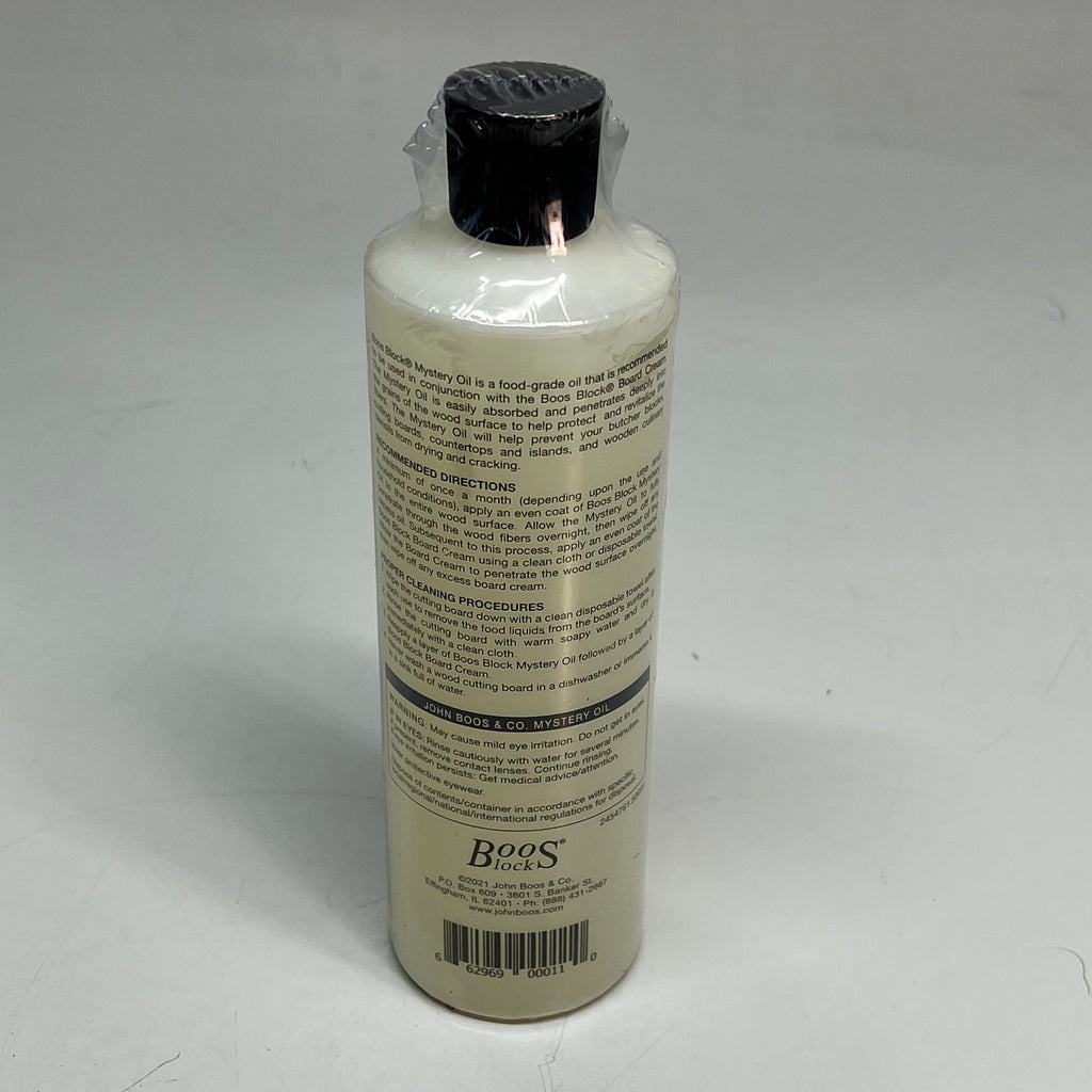 JOHN BOOS Cutting Board Oil & Applicator For Wooden Kitchen Accessories 16 Fl Oz