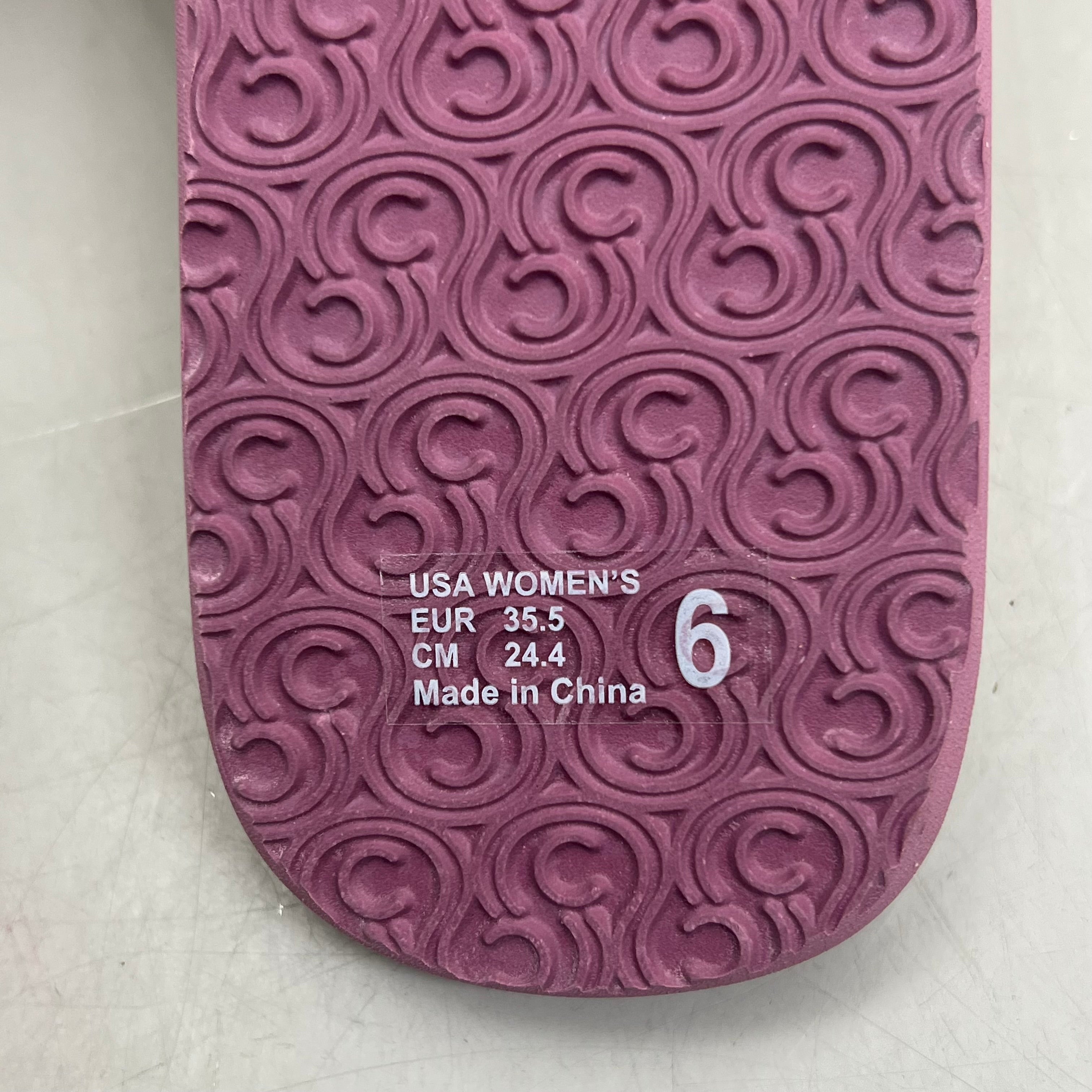 COBIAN Nia's Bounce 2 Sandals Women's Sz 6, EU 35.5 Mauve NIA25-003-6