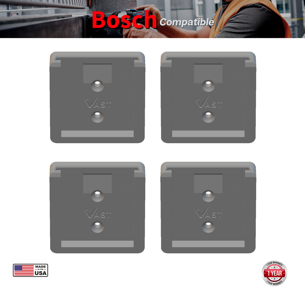 Bosch 18V Battery Mount | Battery Holder (4 Pack)