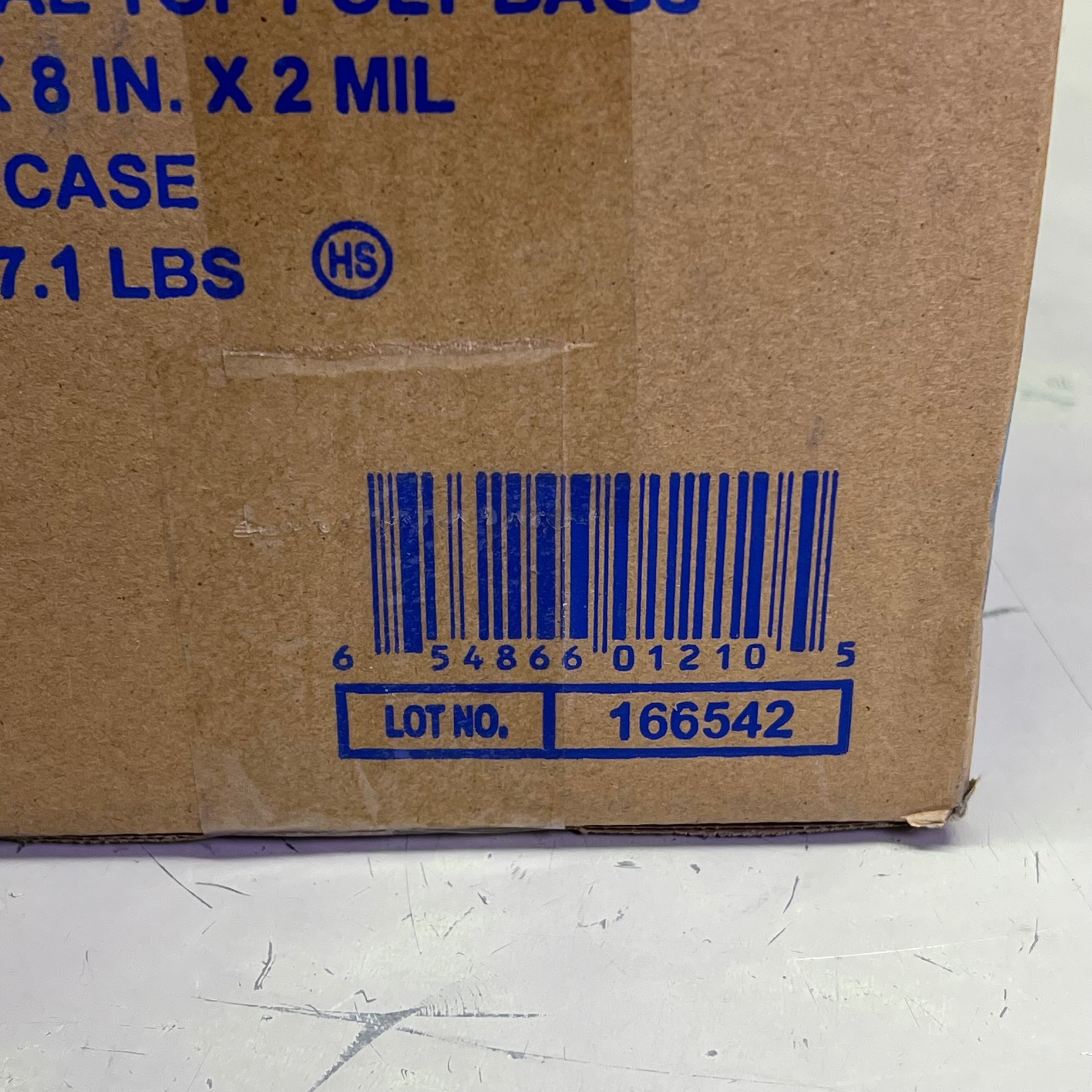ELKAY PLASTICS (1000) LD Seal Top Poly Bags 5 in. x 8 in. F20508