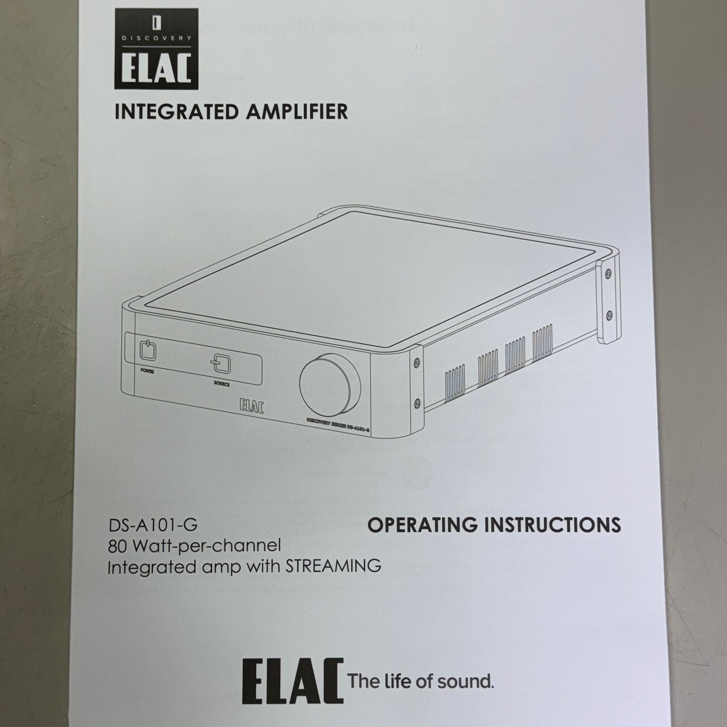 ELAC Discovery Integrated Amplifier DS-A101