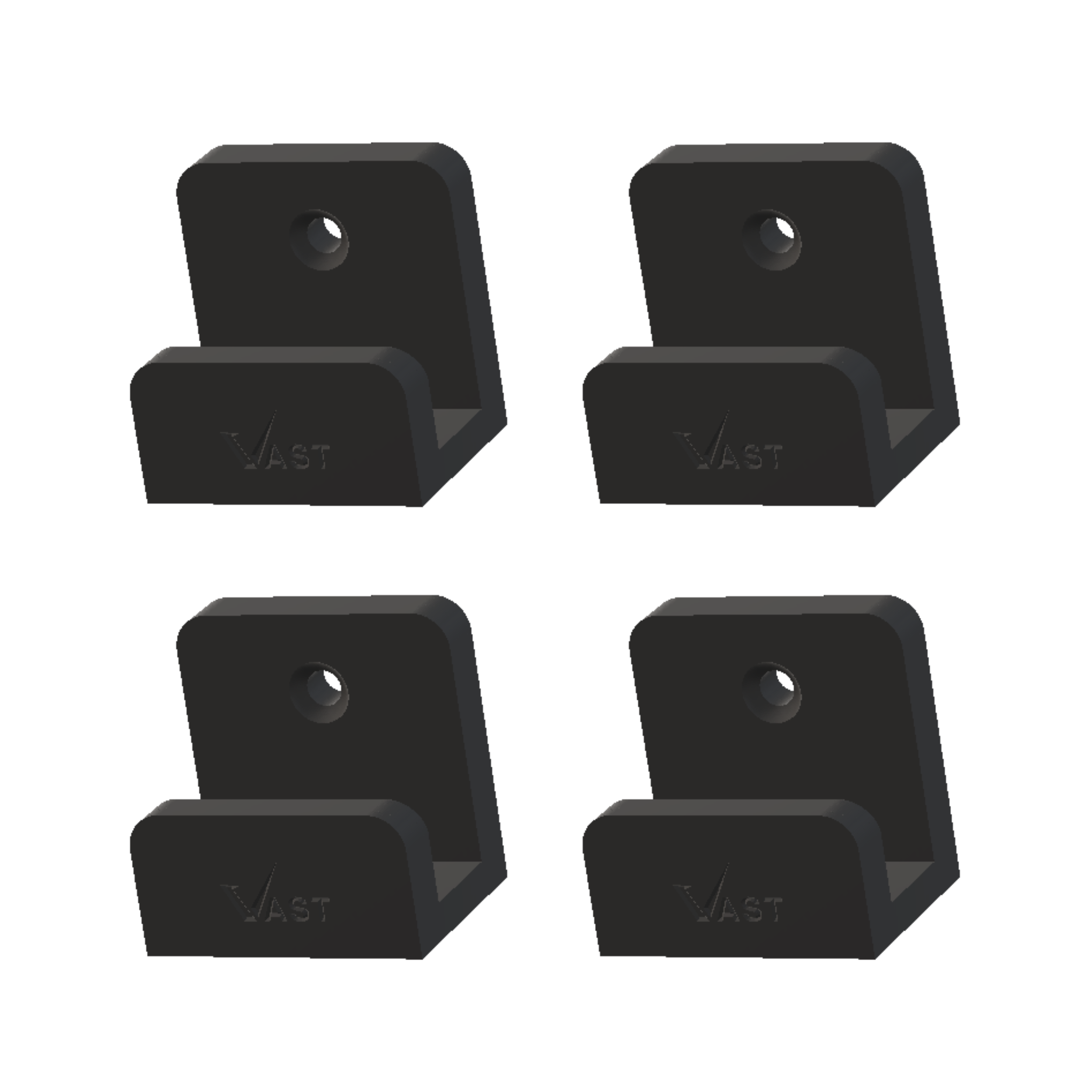 Ego 530 & 575 CFM Blower Mount - Black or Gray (2 Pack)