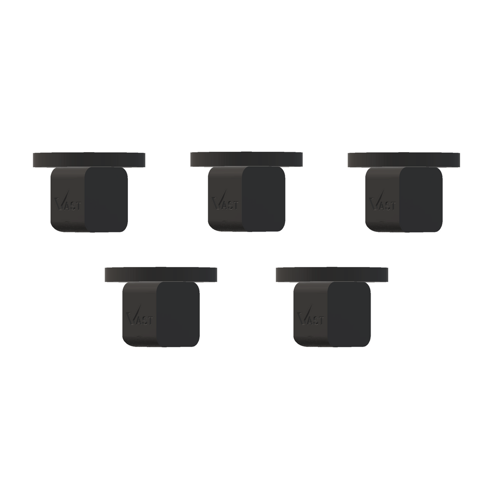 Magnetic Pneumatic Air Tool Holders Shelf Style (5 Pack)