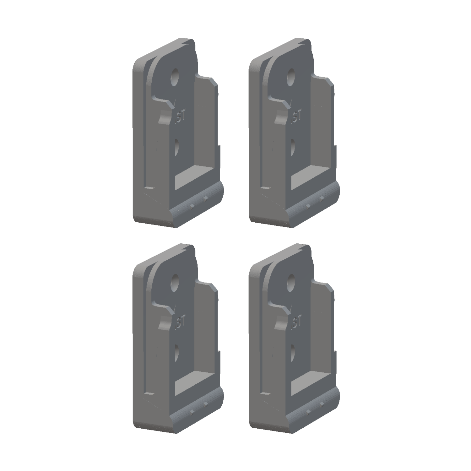 Makita 18V Lockable Tool Mount (4 Pack)