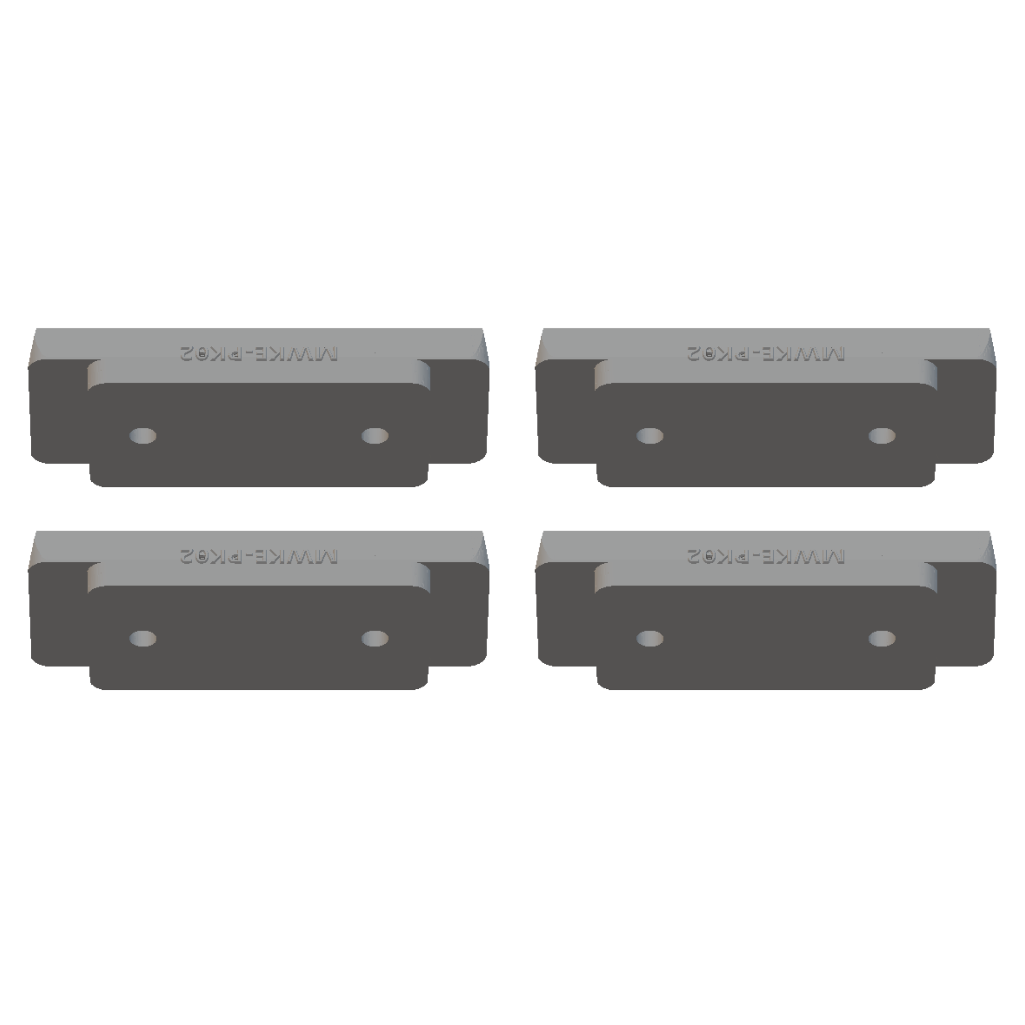 Milwaukee PACKOUT Male Mounting Foot (4 Pack)