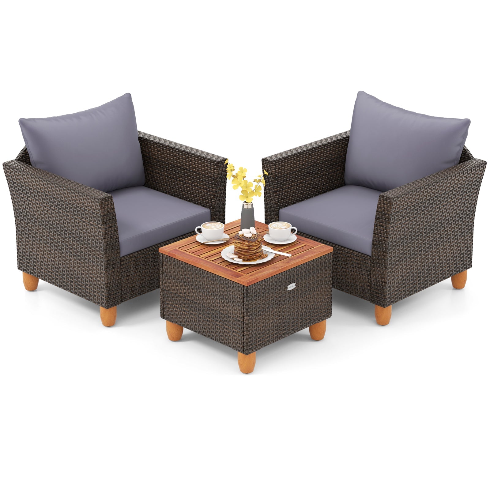3 Pieces Patio
