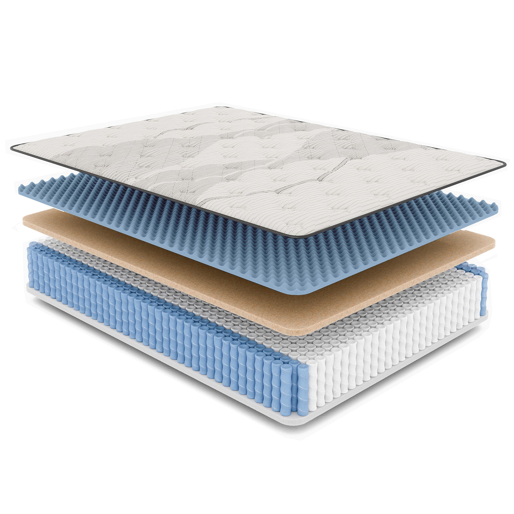 Diamond Nina Twin Hybrid Mattress with Copper Cooling and Euro-Top