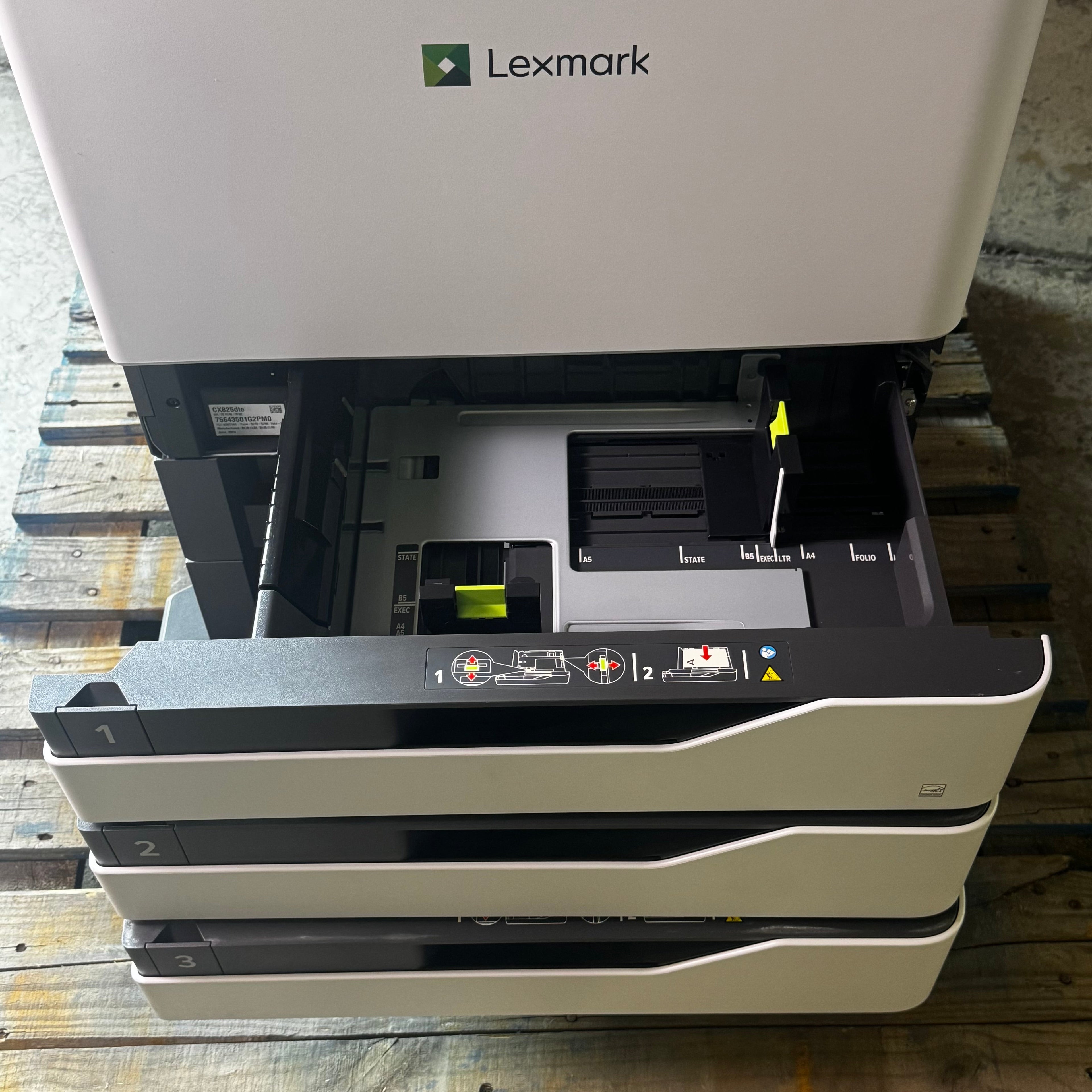 Z@ LEXMARK Laser Multifunction Printer 110-127V Grey CX820/CX860 (New Other, Minor Cosmetic Damage, See Images)