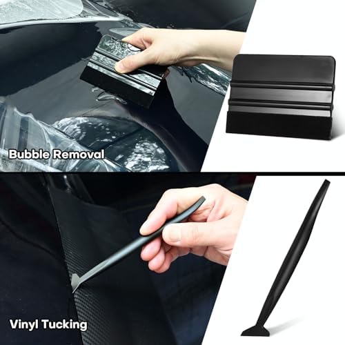 NEWISHTOOL Vinyl Wrap Tool Kit Window Tint Tools 110V Heat Gun 16FT Cord