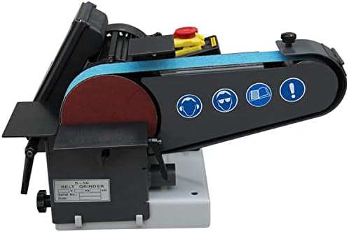 Belt Grinder & Disc Sander, 2x40 Belt, 6in Disc, 110V, KAKA INDUSTRIAL BG-2