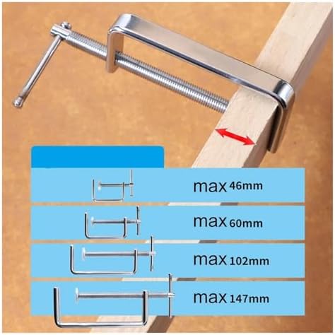 G-type Clamp Woodworking Fixture Firm Gripping C-Clip Board Clamping Device Rocker Carpentry Clamp Wooden Board Fixed Clip(D)