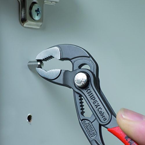 KNIPEX Tools Pliers Wrench (8601180) 7 1/4-Inch and Cobra Water Pump Pliers (8701125) 5-Inch Bundle