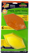 Gator 7186 Zip Hook & Loop Detail Hand Sander - Quantity 5