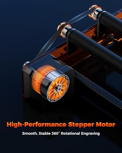 ACMER M3 Laser Rotary Roller for Laser Engraver Adjustable 6–164mm Diameter