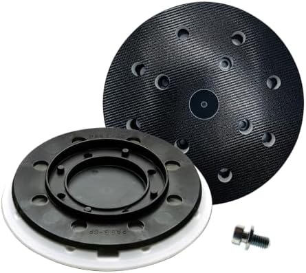 492280 ETS 125 Eq & Pro 5 ltd Jetstream Sanding Pad 125mm (5 in), Soft, 8 Holes fit for Festool ETS 125, ES 125, ETSC 125, Pro 5 ltd Random Orbit Sanders Include a 5" Protection Pad