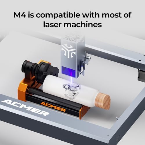 ACMER M4 Laser Rotary Roller for P3, P1 & Most Laser Engravers