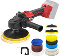 Rotary Buffer Polisher Kit for Milwaukee 18V/M18 Battery (Tool Only)
