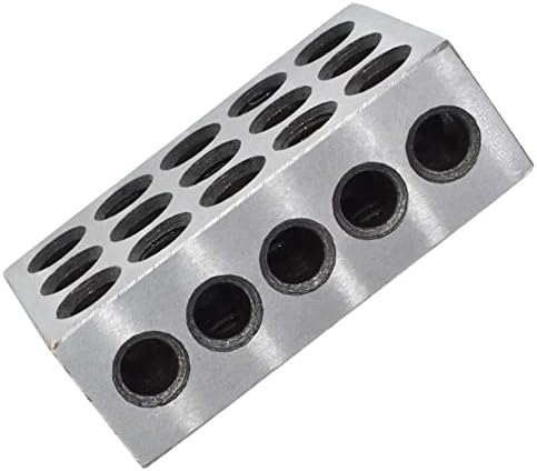 1-2-3 Parallel Blocks, 5 Matched Pairs 23 Holes Precision 0.0002" 1" x 2" x 3" Blocks 123 Jig for Milling Machine