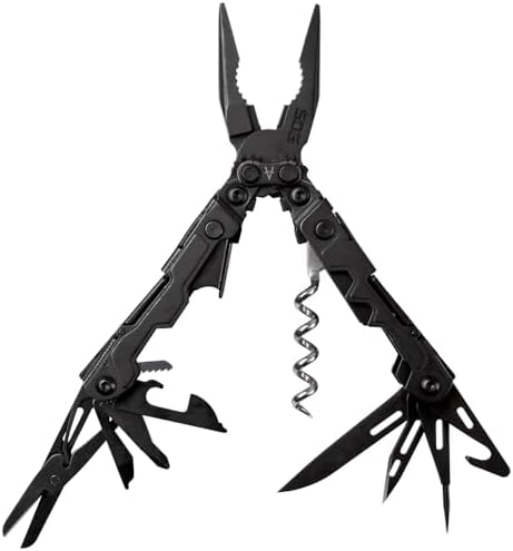 SOG PowerPint Mini Multi Tool - Utility Tool with 18 Lightweight Specialty Tools and SOG Centi II Folding Pocket Keychain Combo Set - Great Everyday Carry for Men or Women