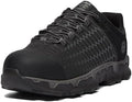 Timberland PRO Men's Powertrain Sport Alloy Safety Toe Industrial Athletic Work Shoe, Black/Grey-2024 New Raptek, 7 W